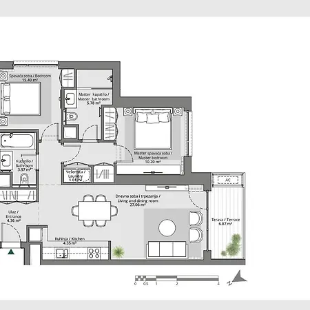 Waterfront - Na Vodi -verde Apartment Belgrade